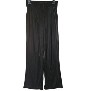 Jucy Judy Black Velvet Pants Size 4